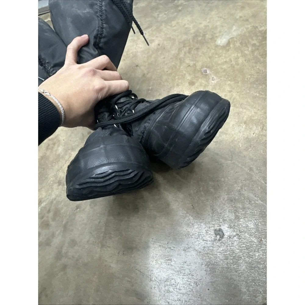 SOREL Snow Lion Kaufman Snow Boots Insulated Black Men's 6
